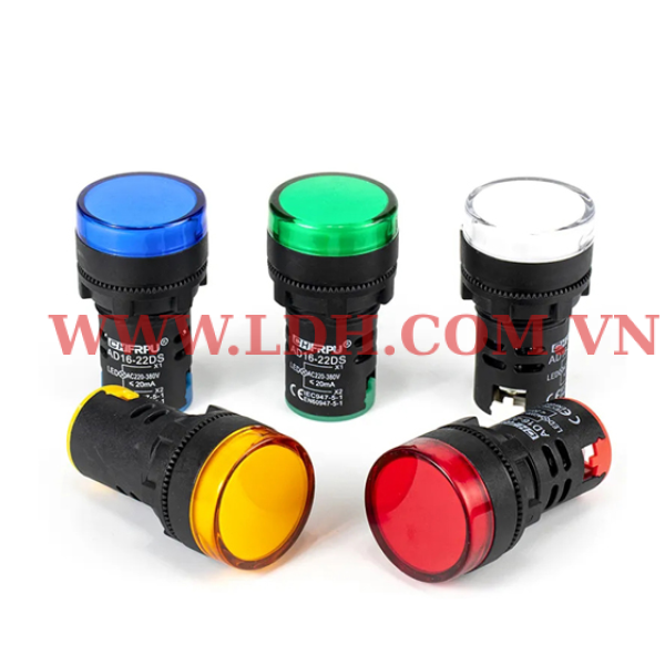 AD16 Công tắc nút bấm và đèn báo CNC
