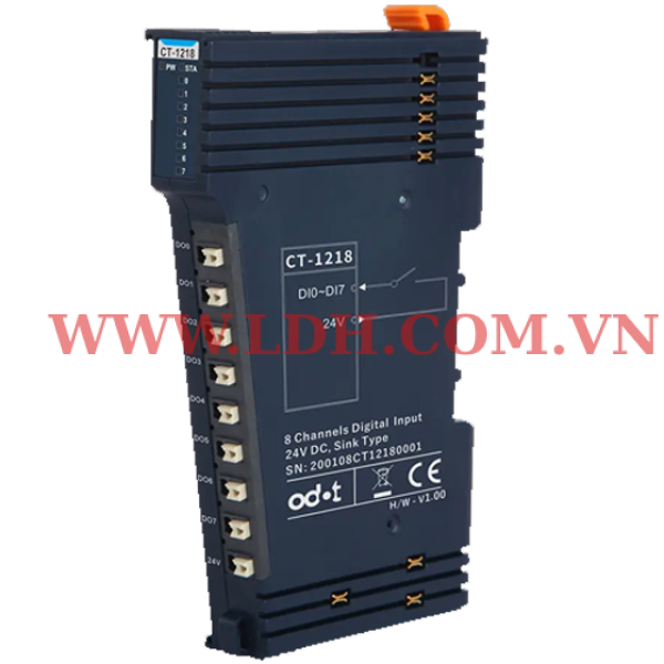 CT-1218 8DI Module Kỹ thuật số ngõ ra 8 kênh 24VDC PNP của ODOT
