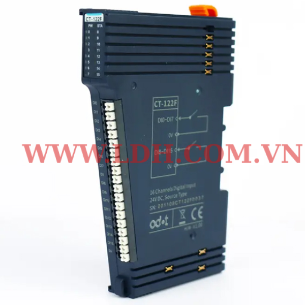 CT-122F 16DI DC Source Module Kỹ thuật số ngõ ra 16 Kênh của ODOT