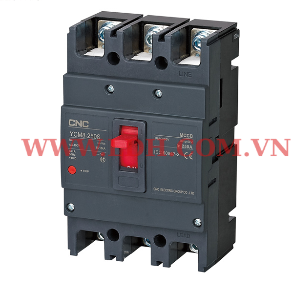 YCM8 Thiết bị đóng cắt MCCB 