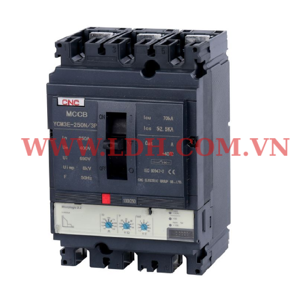 YCM3 Thiết bị đóng cắt MCCB (Cầu dao tự động MCCB)