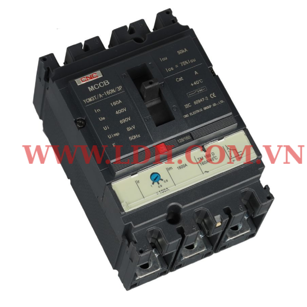 YCM3T/A Aptomat khối MCCB