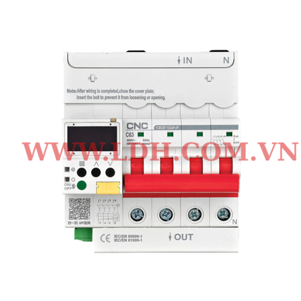 YCB9ZF-100AP Bộ ngắt mạch thông minh CNC